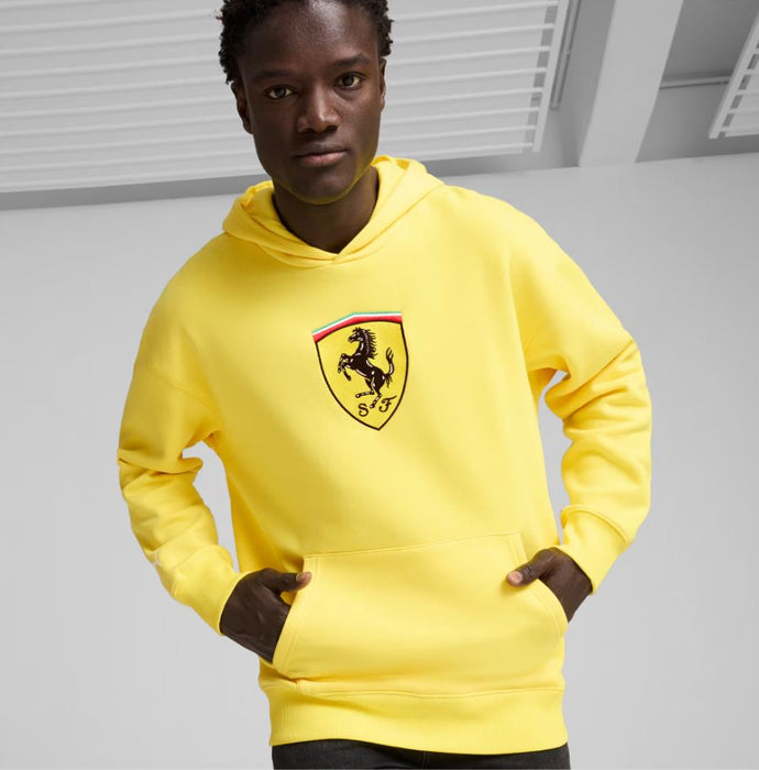 2024 PUMA Scuderia Ferrari Race Embroidered Shield Men's Hoodie