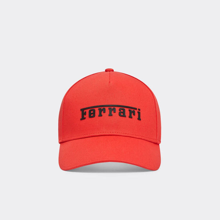 Ferrari Baseball cap with Rubber Ferrari logo
