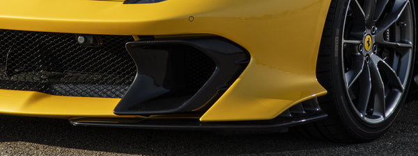 812 Competizione CARBON FRONT LATERAL SPOILER KIT, GLOSS FINISH