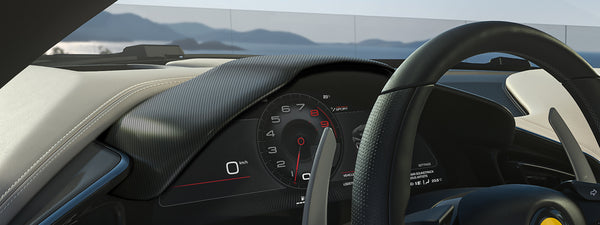 Ferrari Purosangue Interior Instrument Binnacle