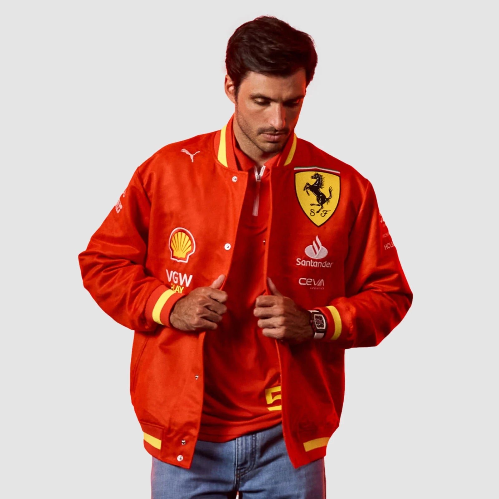 Scuderia ferrari windbreaker hotsell