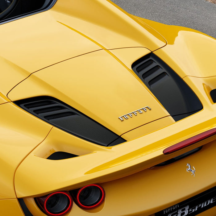 Carbon Fibre Rear Aerodynamic Duct – Ferrari F8 Spider