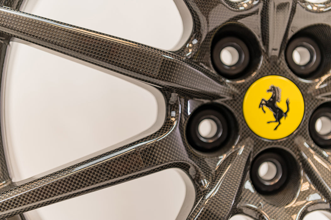 Ferrari 488 Pista 20" Carbon Fiber Wheels