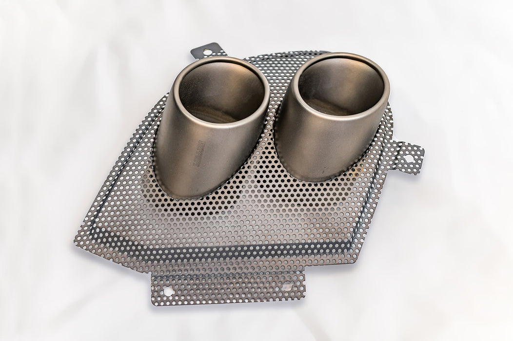 Ferrari Titanium Exhaust Tips California