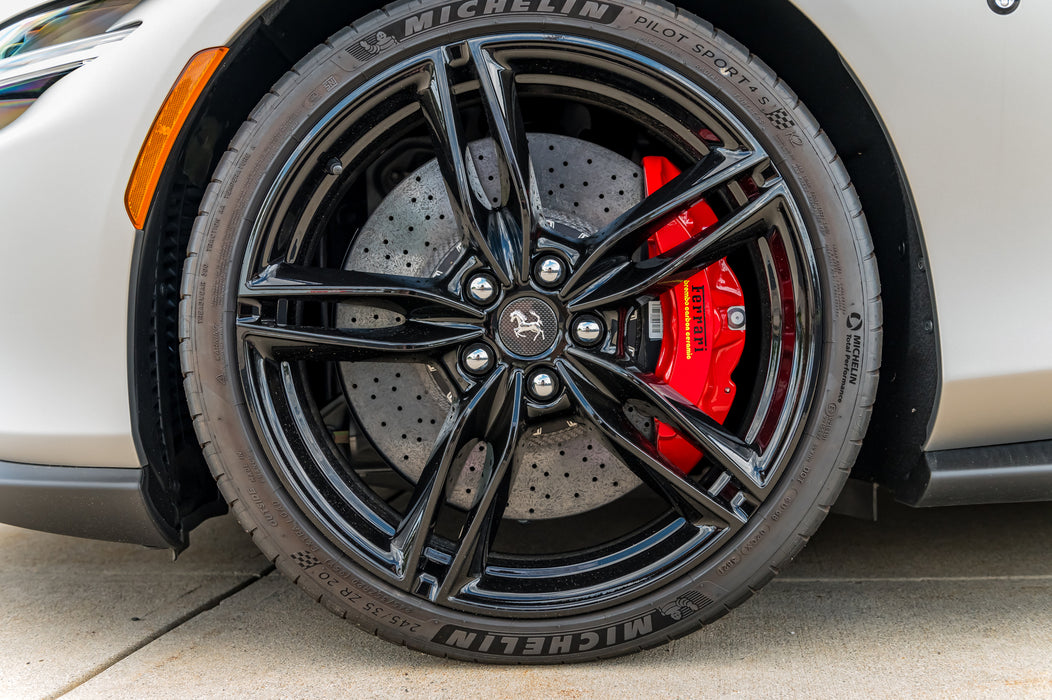 Ferrari Exterior Coloured calipers set, Rosso Corsa