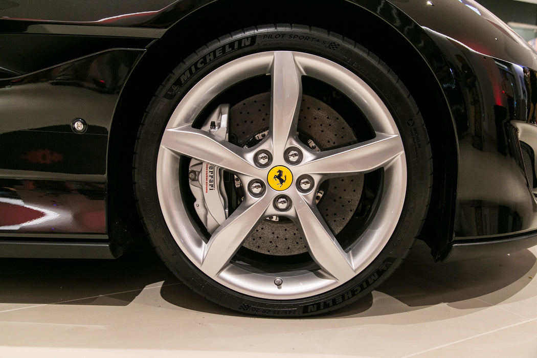 Ferrari Portofino 20" Wheels, Paint Finish, Chrome