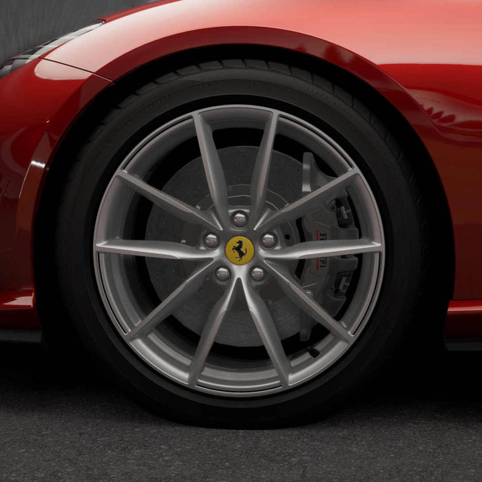 Ferrari 812 GTS 20" Forged Wheels – Liquid Silver (Special Order)