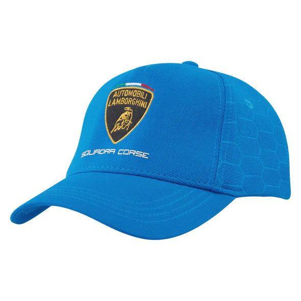 Lamborghini Adult Squadra Corse Travel Cap Blue