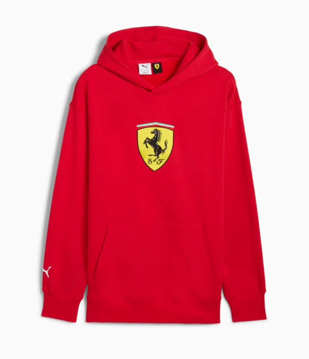 2024 PUMA Scuderia Ferrari Race Embroidered Shield Men's Hoodie
