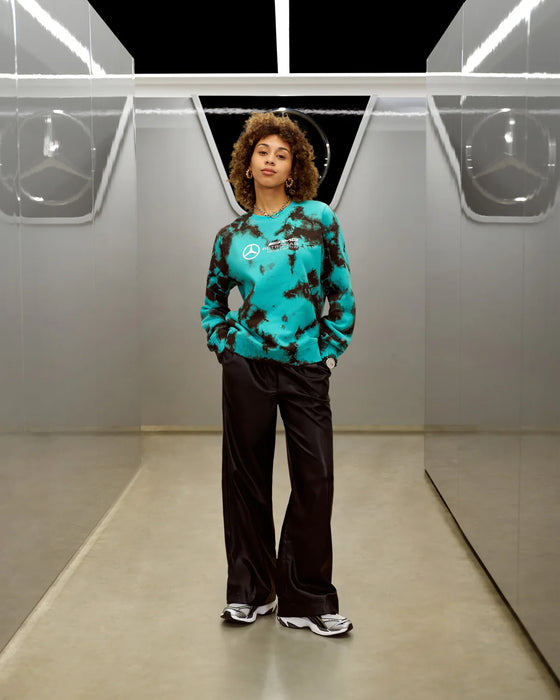 Mercedes-AMG Petronas Women’s Tie-Dye Sweater