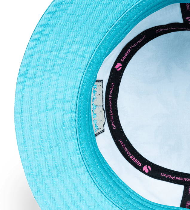 Alfa Romeo Racing F1 2023 Limited Edition Miami GP Bucket Hat - Turquoise