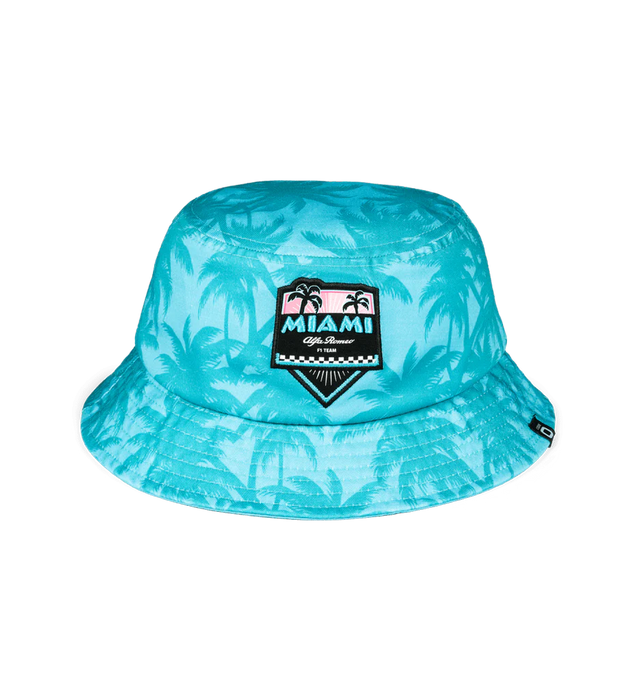 Alfa Romeo Racing F1 2023 Limited Edition Miami GP Bucket Hat - Turquoise