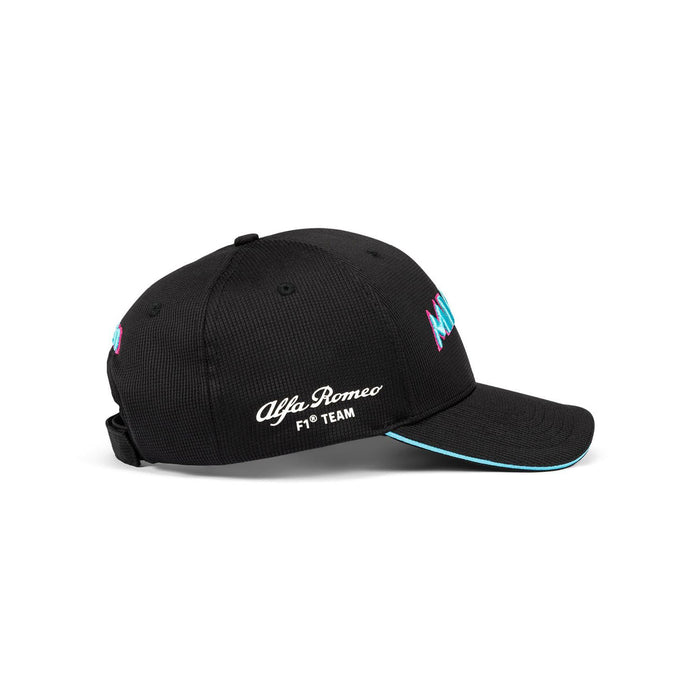Alfa Romeo Racing F1 Miami GP 2023 Limited Edition Black Track Hat