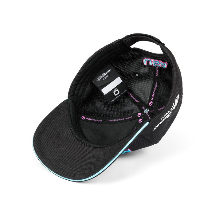 Alfa Romeo Racing F1 Miami GP 2023 Limited Edition Black Track Hat