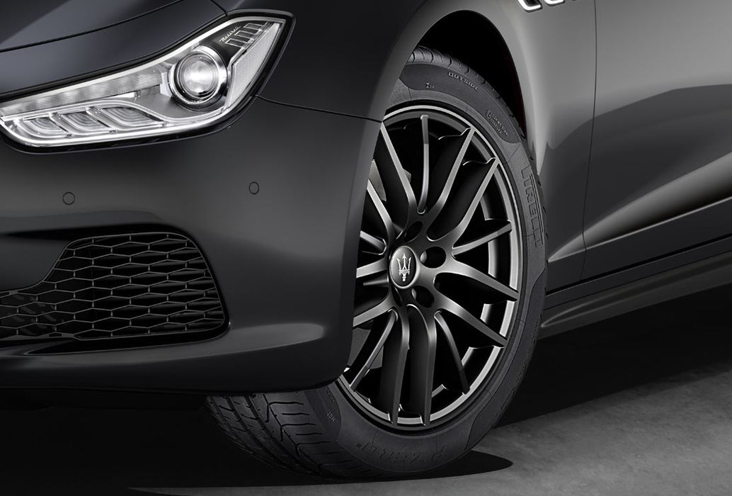 Maserati Ghibli 19” Proteo - Matte Black – Front Wheel
