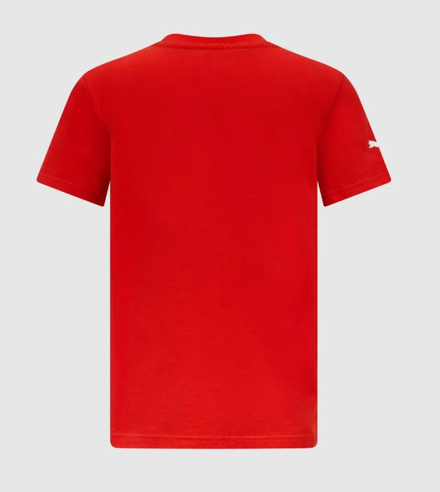 2024 PUMA Scuderia Ferrari Kids' Large Shield Tee – Red