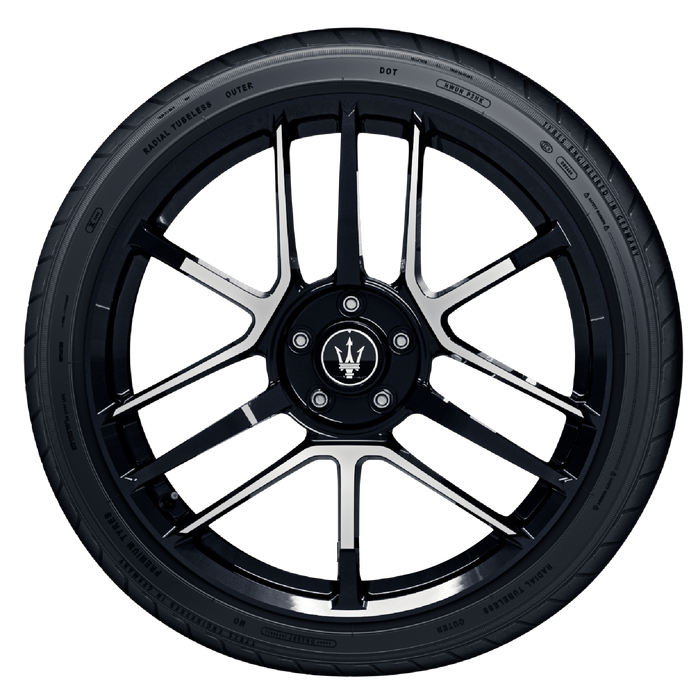 Maserati MC20 20" Alloy Wheel Rims – Corsa Design in Glossy Dark Myron Diamond (set of 4)