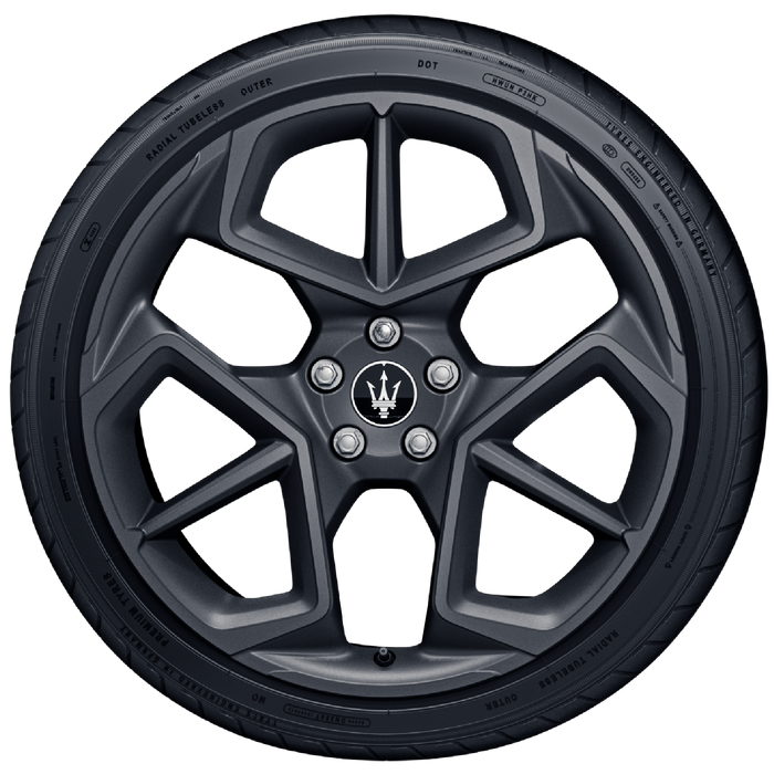 Maserati MC20 20" Alloy Wheel Rims – Birdcage Design in Glossy Dark Myron (set of 4)