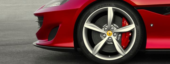 Ferrari Portofino 20" Wheels, Paint Finish, Chrome