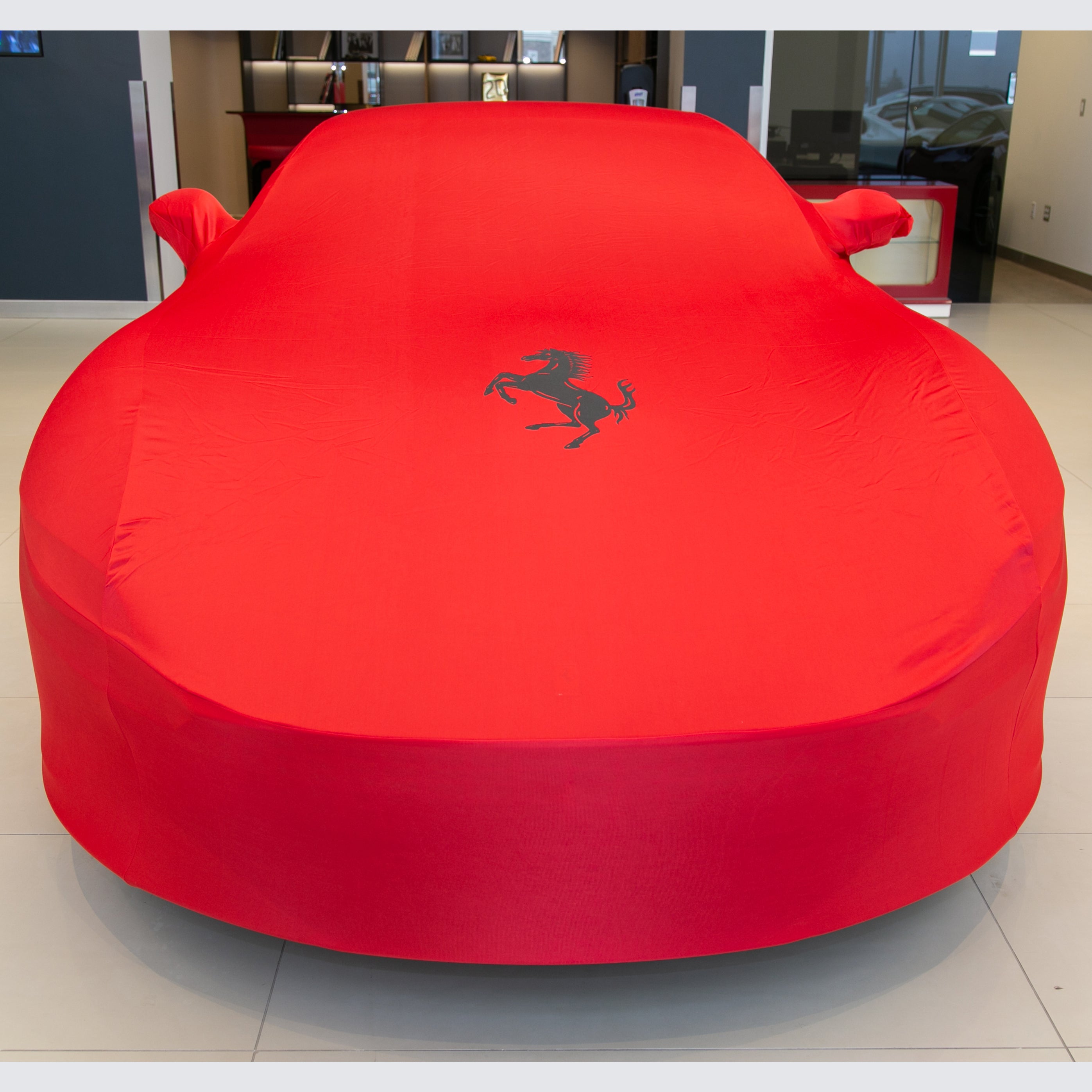 Indoor-Autoabdeckung passend für Ferrari Roma 2020-present Blue