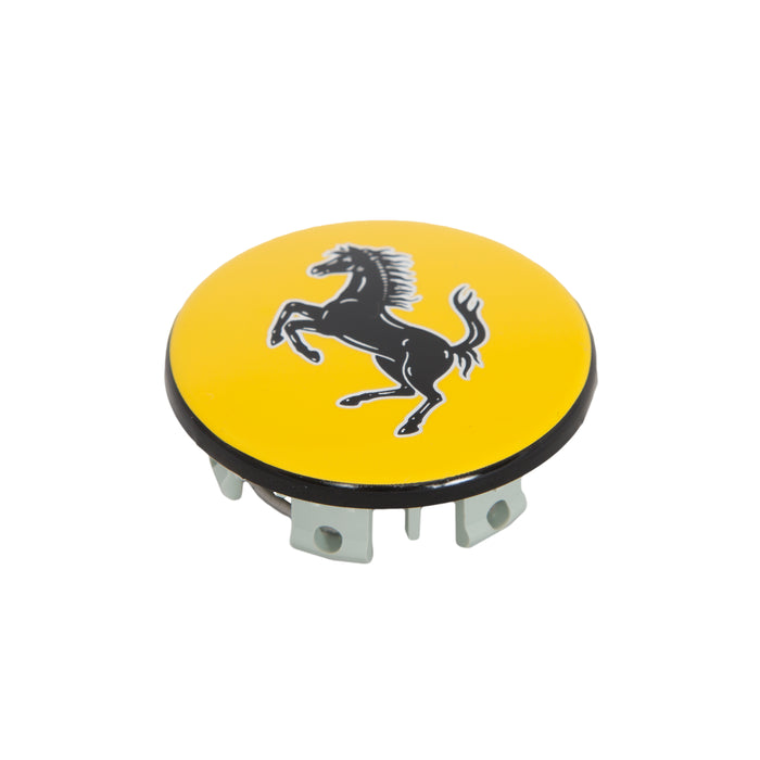Ferrari Classic Yellow Wheel Center Cap