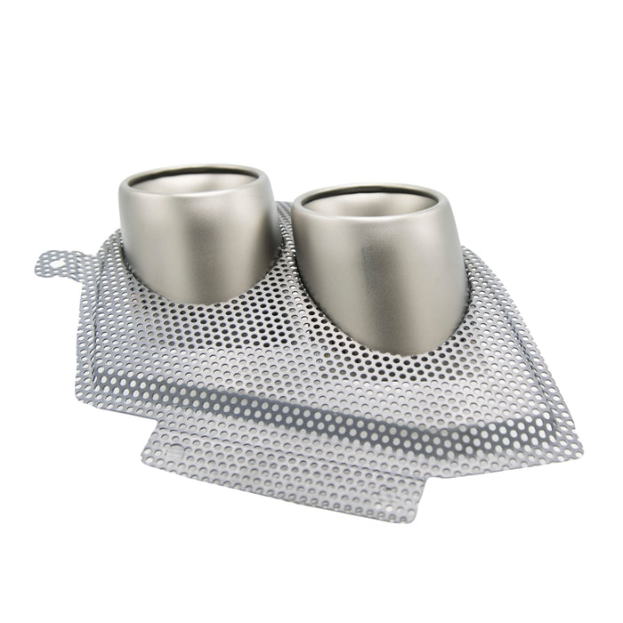 Ferrari Titanium Exhaust Tips California