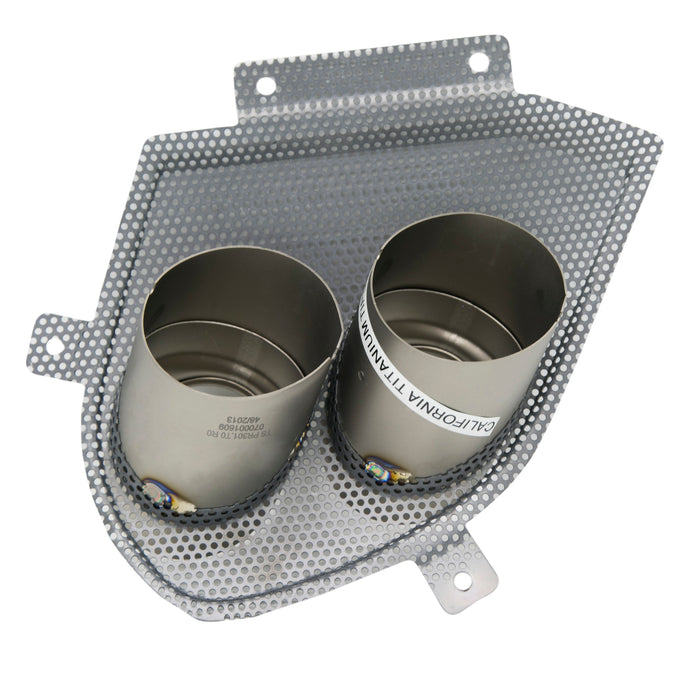 Ferrari Titanium Exhaust Tips California
