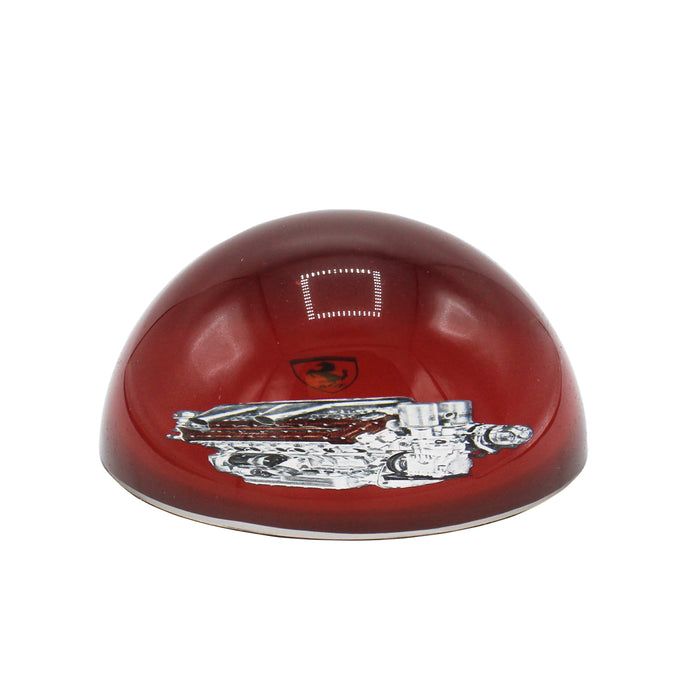 Daytona Engine Crystal Paperweight
