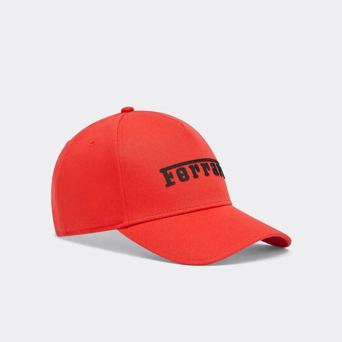 Ferrari Baseball cap with Rubber Ferrari logo
