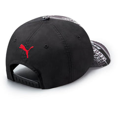 Scuderia Ferrari F1 Graphic Baseball Hat - Black