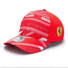 Scuderia Ferrari F1 Graphic Baseball Hat - Red