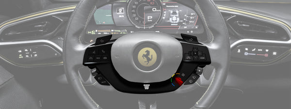 Genuine Ferrari Steering Wheel Physical Button Retrofit