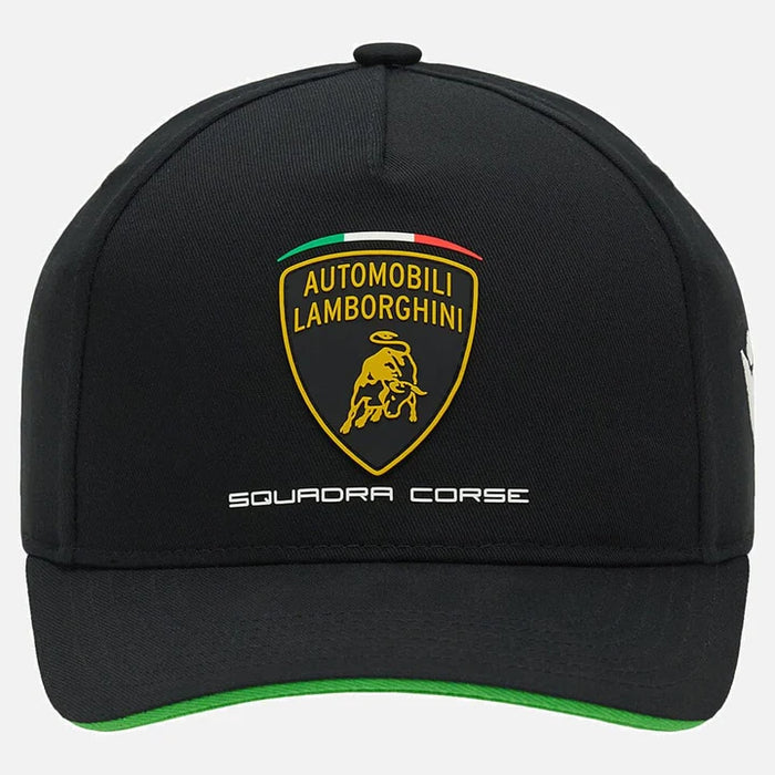 Automobili Lamborghini Squadra Corse Team Hat – Black