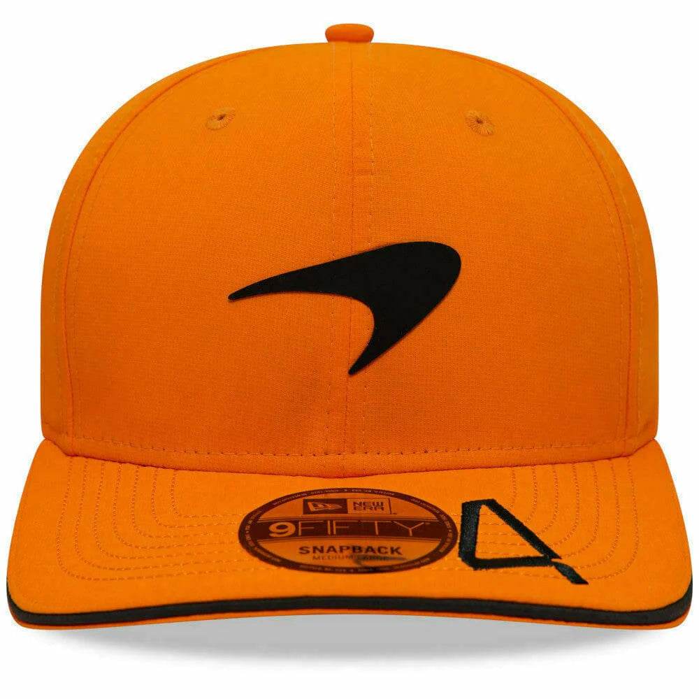 McLaren F1 New Era 9Fifty Team Lando Norris Pre Curve Hat - Papaya