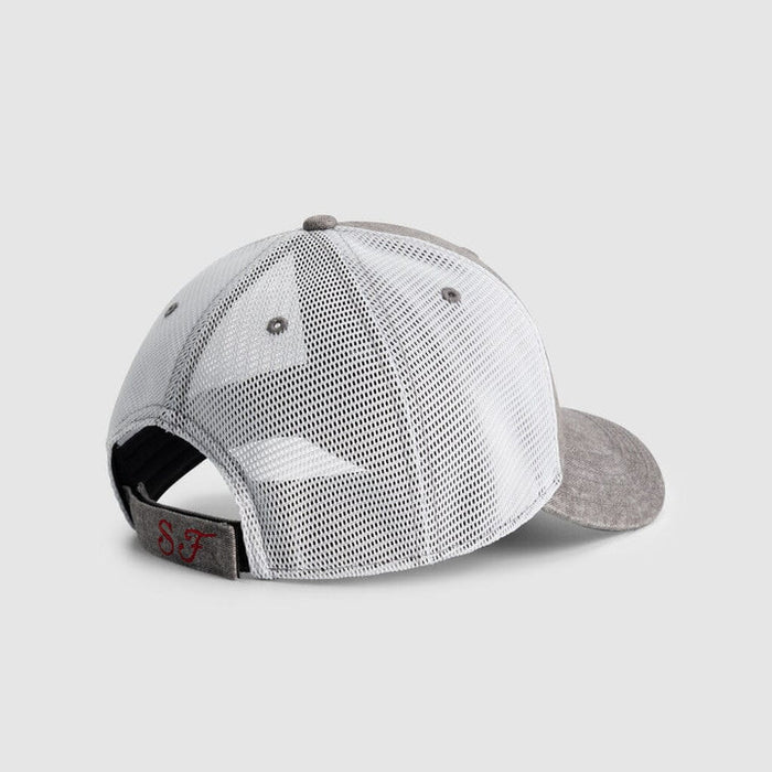 Scuderia Ferrari F1 PUMA Race Trucker Hat – Gray