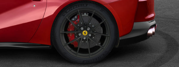Genuine Ferrari 812 20" Multi-Spoke Forged Wheel Set