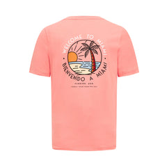 Formula 1 Tech Limited Edition Miami GP T-Shirt - Pink