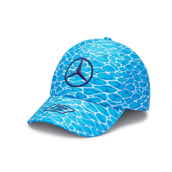 Mercedes Benz F1 Special Edition George Russell 2023 "No Diving" Miami USA GP Hat Blue