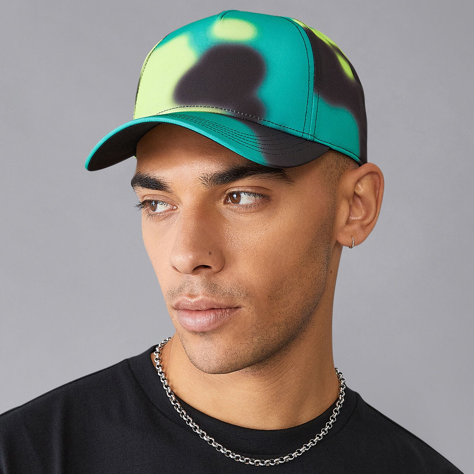 NEW Mercedes F1 Spray Camo Adjustable Cap