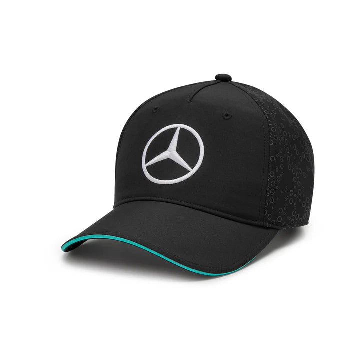 Mercedes AMG Petronas F1 2024 Team Baseball Hat - Black/White