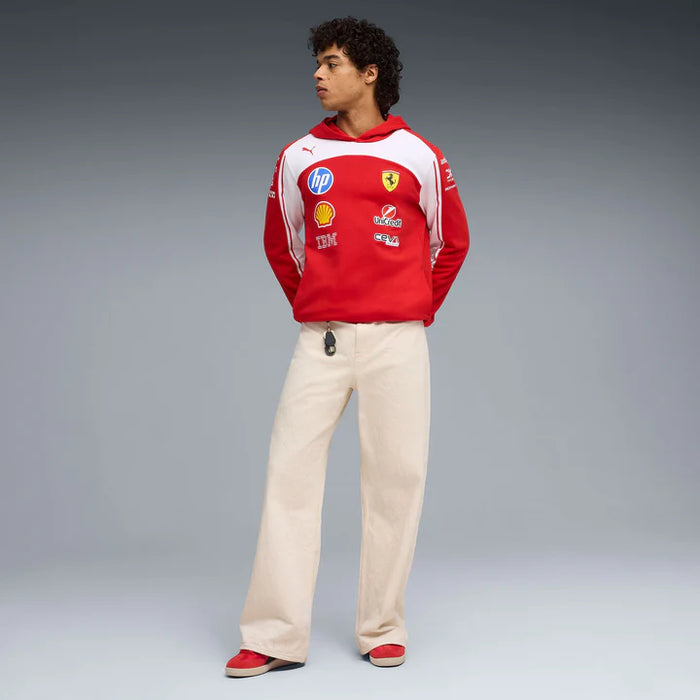 Scuderia Ferrari F1 2026 Team Hoodie - Puma Red