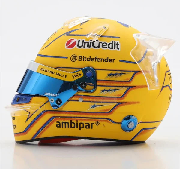 2025 Scuderia Ferrari HP Lewis Hamilton Miami GP 1:5 Scale Helmet