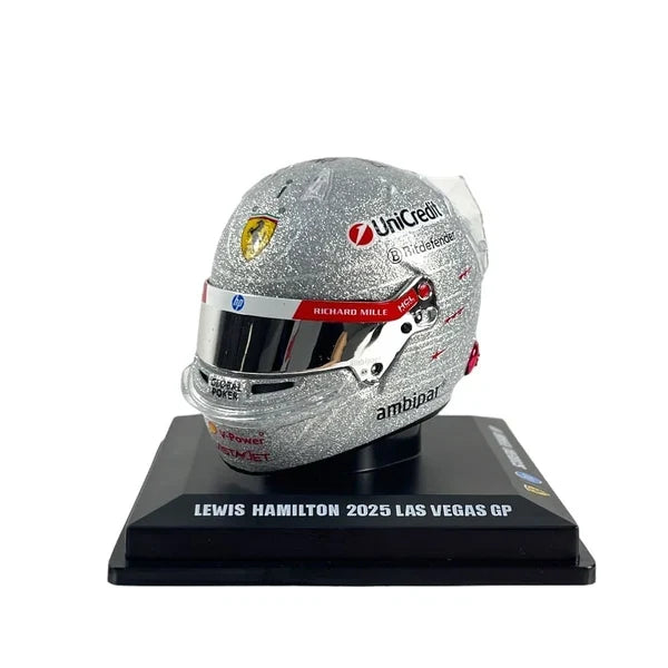 2025 Scuderia Ferrari HP Lewis Hamilton Las Vegas GP 1:5 Scale Helmet