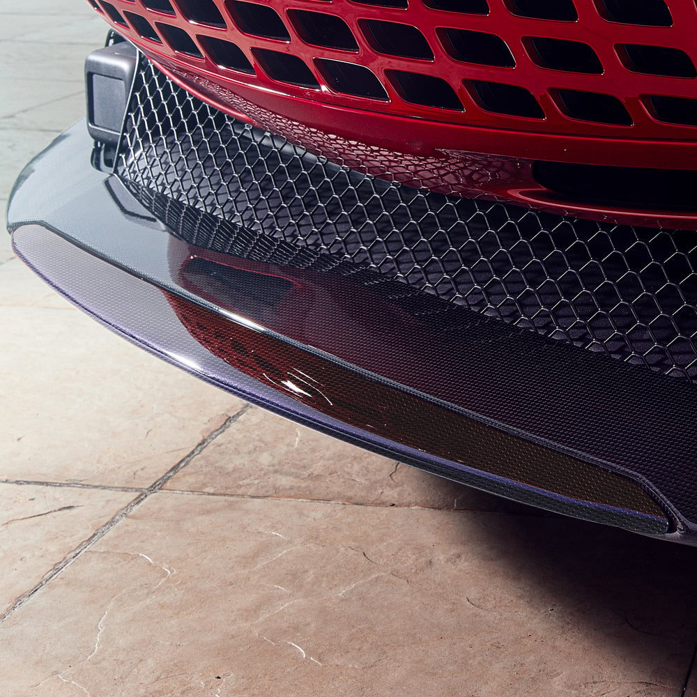 Ferrari Roma Exterior Carbon Fiber Front Spoiler – Ferrari Genuine ...