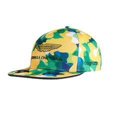 Aston Martin Cognizant F1 Fernando Alonso Special Edition Kimoa Brazil GP Hat- Camo
