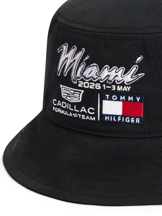 Cadillac F1 Racing Special Edition Miami GP Bucket Hat – Black
