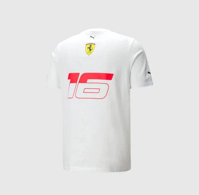 Scuderia Ferrari F1 Special Edition Miami GP T-Shirt - Black/White