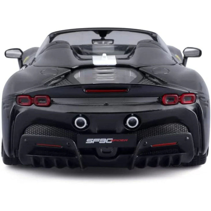 Bburago 1:18th Ferrari SF90 Spider Assetto Fiorano Black