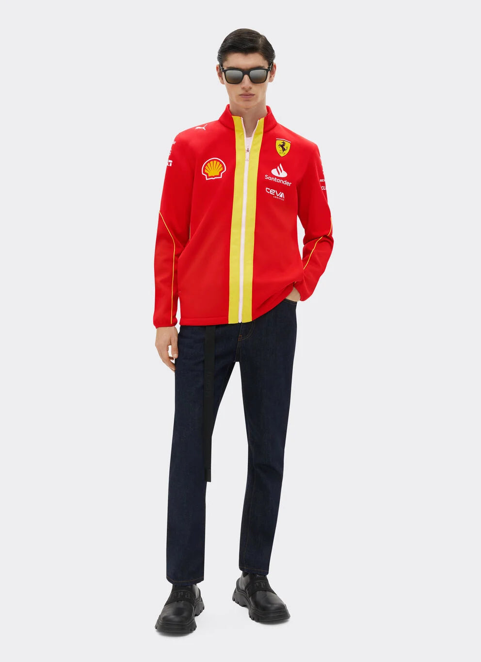 2024 Scuderia Ferrari Team Replica Soft-Shell jacket