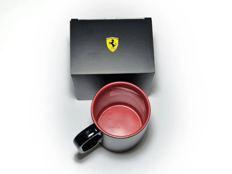 Ferrari Porcelain Essential Mug – Black (Genuine Product)